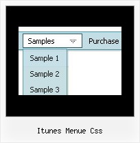 Itunes Menue Css Vertikales Dropdown Submenu Ueber Frame Rand