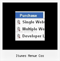 Itunes Menue Css Menubar Html Beschreibung