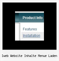 Iweb Website Inhalte Menue Laden Css Menue Windows Stil