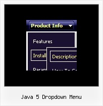 Java 5 Dropdown Menu Einfaches Dropdown Menu