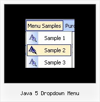 Java 5 Dropdown Menu Freie Javascript Menues