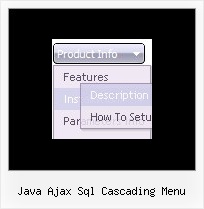 Java Ajax Sql Cascading Menu Script Javascript Menue