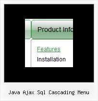 Java Ajax Sql Cascading Menu Javascript Menue Onclick