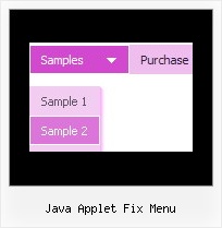 Java Applet Fix Menu Html Code Menu Dynamic
