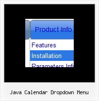 Java Calendar Dropdown Menu Html Menue Vertikalen