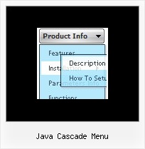 Java Cascade Menu Vorlagen