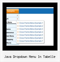 Java Dropdown Menu In Tabelle Css Muster Menue