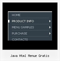 Java Html Menue Gratis Menue Maker