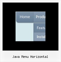 Java Menu Horizontal Navigation Java Script Tree