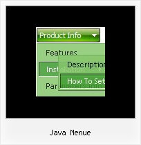 Java Menue Ajax Submenue