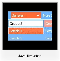 Java Menuebar Menu Dynamique Css