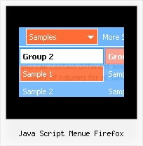 Java Script Menue Firefox Html Menue Box