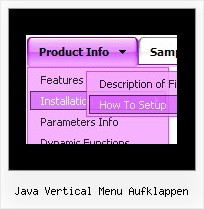 Java Vertical Menu Aufklappen Horizontal Menu Java Submenu
