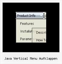Java Vertical Menu Aufklappen Flyout Menue