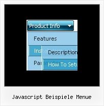 Javascript Beispiele Menue Javascript Zusammenbruch
