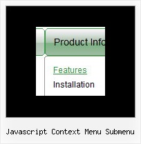Javascript Context Menu Submenu Liste De Java