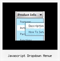Javascript Dropdown Menue Tabs Menu Mit Php