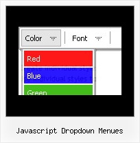 Javascript Dropdown Menues Download Template