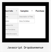 Javascript Dropdownmenue Start Menue In Vista Style