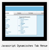 Javascript Dynamisches Tab Menue Falt Menue Ajax