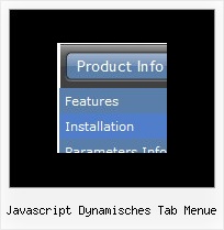 Javascript Dynamisches Tab Menue Javascript Menueleiste Template