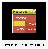 Javascript Fenster Ohne Menue Menue Horizontal Submenue Css