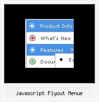 Javascript Flyout Menue Horizontale Menues Javascript
