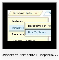 Javascript Horizontal Dropdown Menu Php Fusion Menu Fett