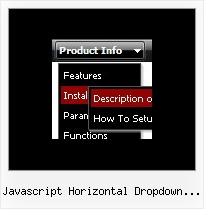 Javascript Horizontal Dropdown Menu Menues Em Javascript