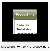 Javascript Horizontal Dropdown Menu Java Script Menue Horizontal