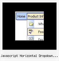 Javascript Horizontal Dropdown Menu Html Waehlen Sie Stil