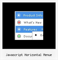 Javascript Horizontal Menue Ajax Schwebendes Menue