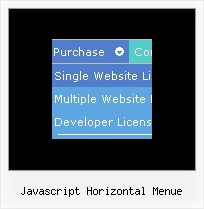 Javascript Horizontal Menue Javascripte Menu