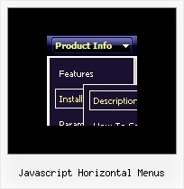 Javascript Horizontal Menus Css Menue Gratis