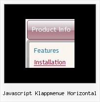 Javascript Klappmenue Horizontal Listen Menue Sub Vertikal Css