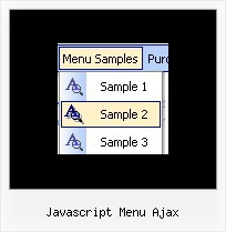 Javascript Menu Ajax Registerkarte Probe