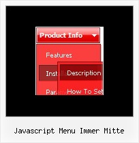 Javascript Menu Immer Mitte Tabellen Template