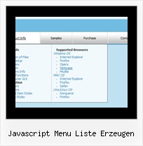 Javascript Menu Liste Erzeugen Dynamisches Menue Mit Jquery