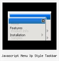 Javascript Menu Xp Style Taskbar Arbol De Javascript