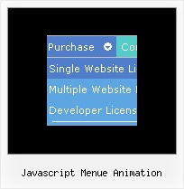 Javascript Menue Animation Vista Icons Menue Xp