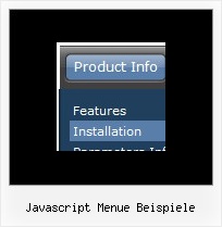 Javascript Menue Beispiele Beispielseiten Schwebendes Menu