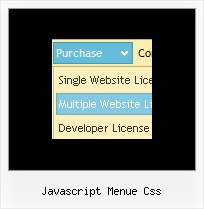 Javascript Menue Css Dropdownmenue In Java