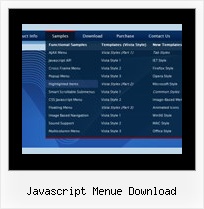 Javascript Menue Download Menu Dreamweaver