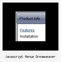 Javascript Menue Dreamweaver Navigation Design