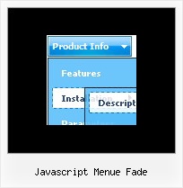 Javascript Menue Fade Menue Folie Css