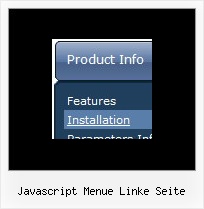 Javascript Menue Linke Seite Onmouseover Onclick Menu Javascript