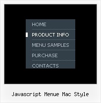 Javascript Menue Mac Style Javascript Erweiterbar