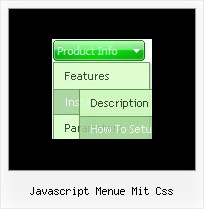 Javascript Menue Mit Css Menubar Java Beispiele