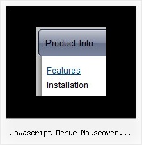 Javascript Menue Mouseover Horizontal Javascript Einfaches Menue