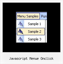 Javascript Menue Onclick Javascript Pulldown Menu Horizontal